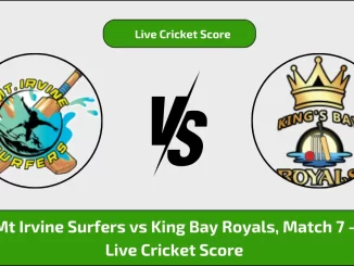 MIS vs KBR Live Score, Tobago T10 Blast, 7th Match: Mt Irvine Surfers vs King Bay Royals Live Cricket Score [24th March 2024]