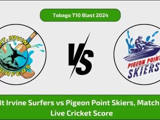 MIS vs PPS Live Score, Tobago T10 Blast 2024 Live Cricket Score Mt Irvine Surfers vs Pigeon Point Skiers Live Cricket Score, 18th Match