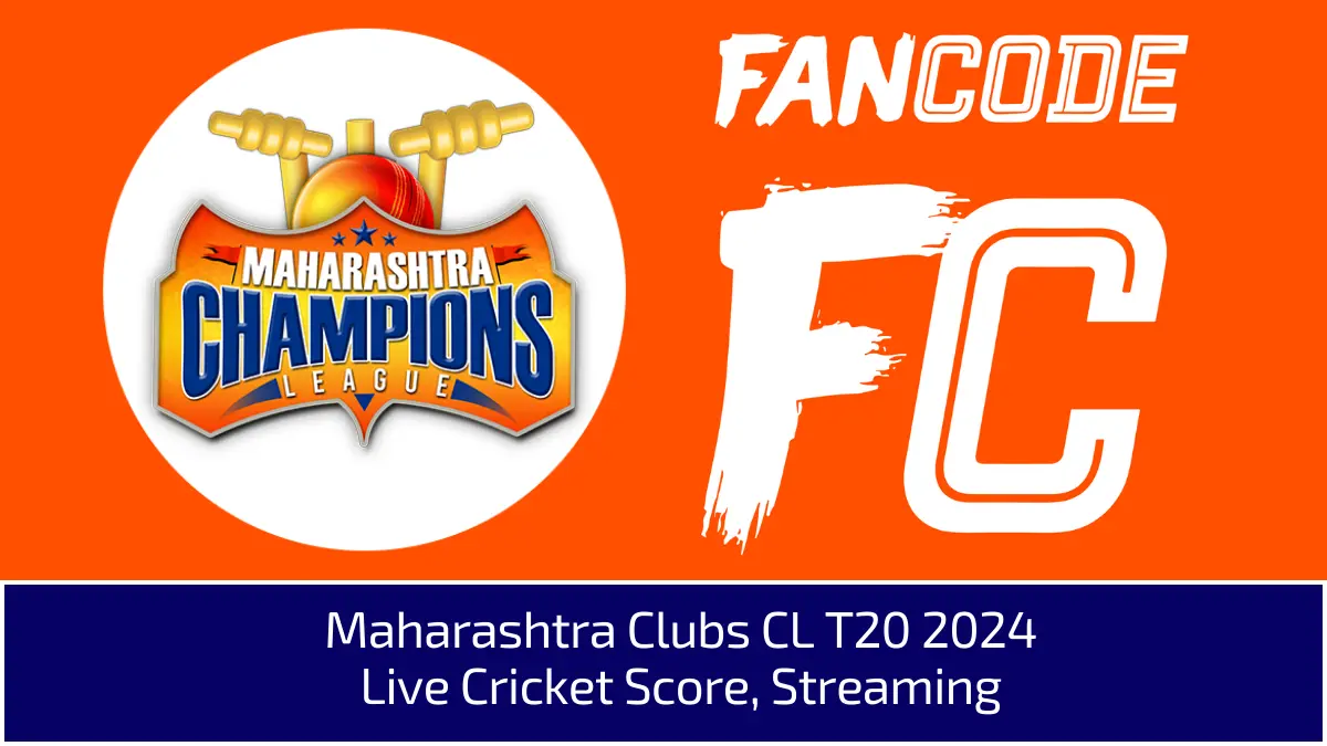 Maharashtra Clubs CL T20 2024 - Live Cricket Score, Streaming, Team Squad