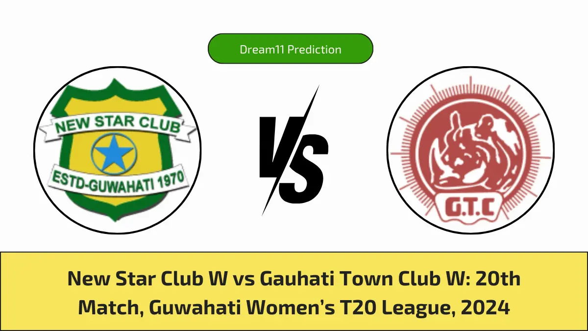 NSW vs GTW Dream11 Prediction Today Match: New Star Club Women (NSW) vs Gauhati Town Club Women (GTW) are scheduled to compete in the 20th match of the Guwahati Women's T20 League, 2024 on Sunday, 10th March 2024. This match will be hosted at Judges Field, Guwahati at 12:30 PM IST