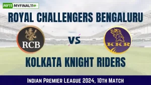 RCB vs KKR Dream11 Prediction