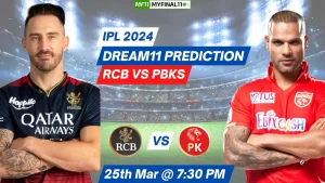 RCB vs PBKS Dream11 Prediction, IPL 2024 Dream11 Prediction RCB vs PBKS Playing 11, Pitch Report of M. Chinnaswamy Stadium, Bengaluru