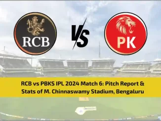 RCB vs PBKS IPL 2024 Match 6: Pitch Report & Stats of M. Chinnaswamy Stadium, Bengaluru