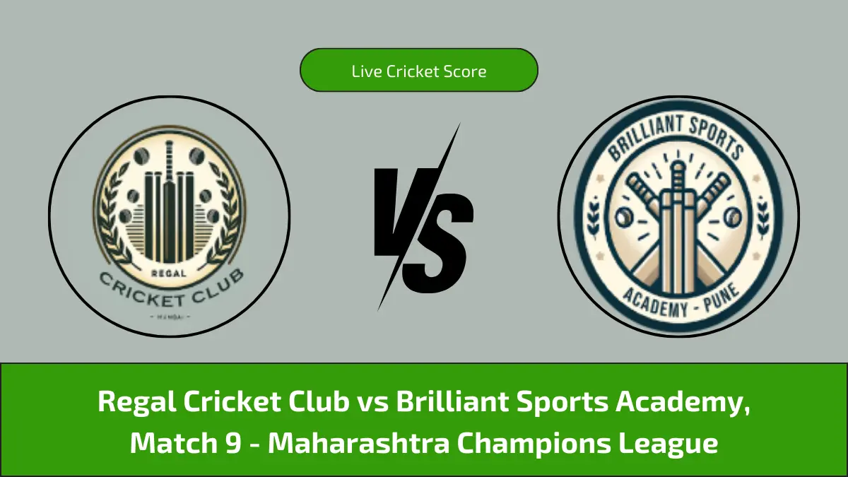 RCC vs NHSC Live Score Scorecard, Maharashtra Clubs CL T20 2024, 8th