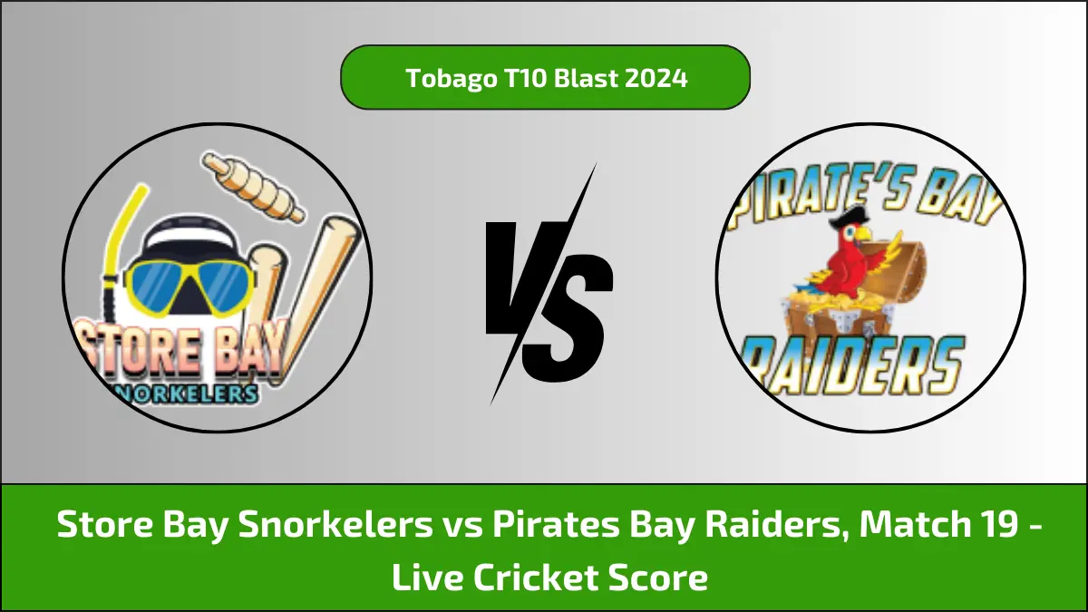 SBS vs BPR Live Score, Scorecard, Ball by Ball Commentary, 19th Match, Tobago T10 Blast 2024