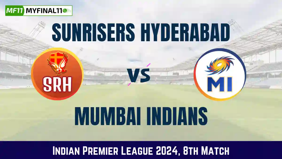 SRH vs MI Dream11 Prediction