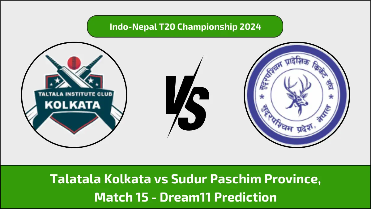 TLK vs SPP Live Score, Indo-Nepal T20 Championship 2024 Live Cricket Score Talatala Kolkata vs Sudur Paschim Province 15th Match