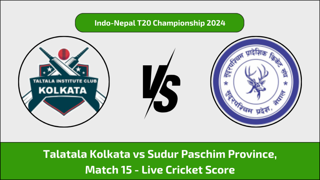 TLK vs SPP Live Score, Indo-Nepal T20 Championship 2024 Live Cricket ...