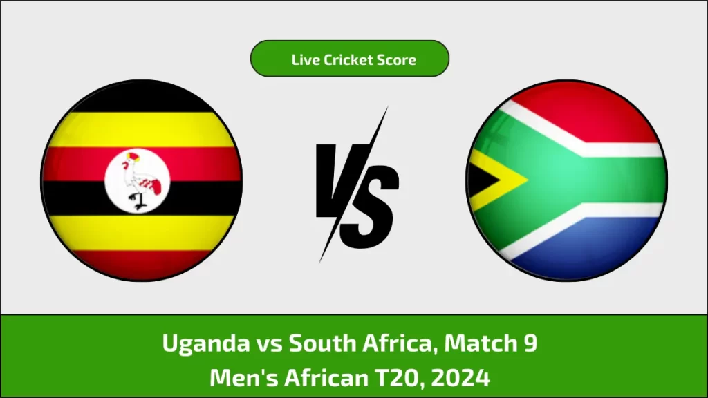 UGA vs SA Live Score, Uganda vs South Africa Live Cricket Score, 9th Match, Men’s African T20, 2024