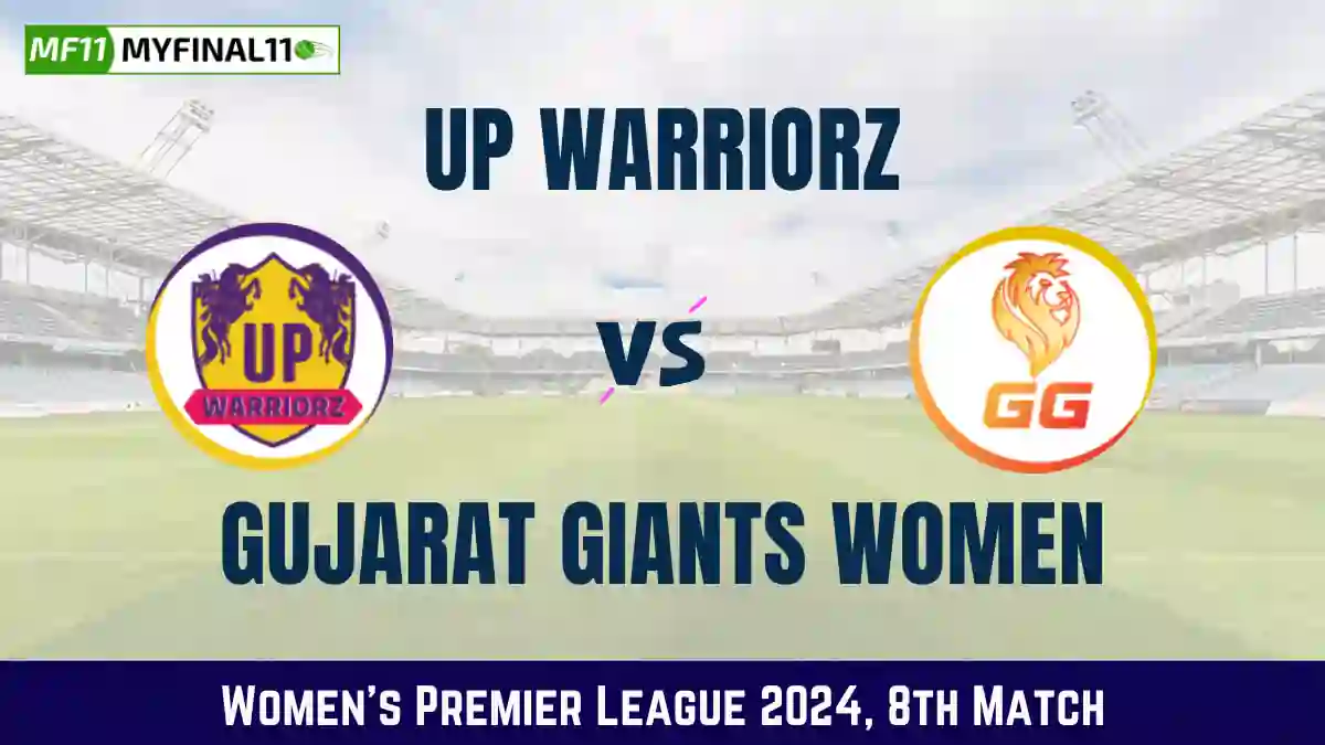 UP-W vs GUJ-W Dream11 Prediction