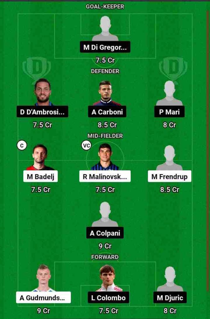 GEN vs MNZ  Dream11 Prediction Today Football Match.