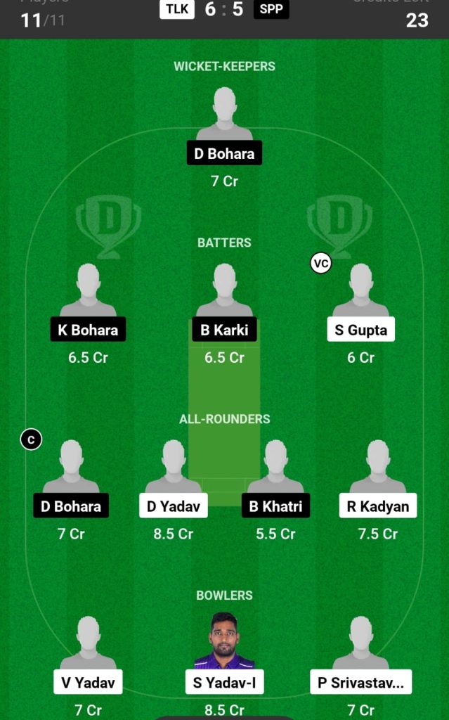 TLK vs SPP Dream11 Prediction Today Match: Talatala Kolkata (TLK) and Sudur Paschim Province (SPP) are scheduled to compete in the 15th match of the Indo-Nepal T20 Championship, 2024, on Thursday, March 27th, 2024. The match