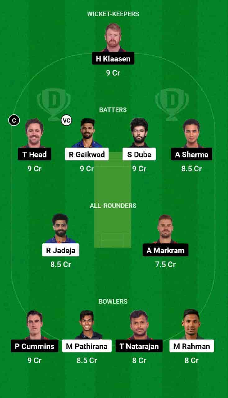 CHE vs SRH Dream11 Prediction Today is the 46th T20 Match of the Indian Premier League 2024 (IPL). This match will be hosted at the MA Chidambaram Stadium, Chennai, scheduled for the 28th of April 2024, at 07:30 PM IST. Chennai Super Kings (CHE) vs Sunrisers Hyderabad (SRH ) match In-depth match analysis & Fantasy Cricket Tips. Get Venue Stats of the MA Chidambaram Stadium, Chennai pitch report.