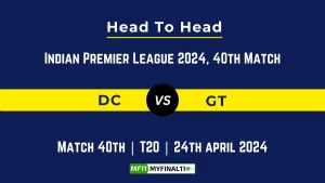 DC vs GT Player Battle, Head to Head, Player Records Stats IPL 2024, Match 40thDC vs GT Player Battle, Head to Head, Player Records Stats IPL 2024, Match 40th