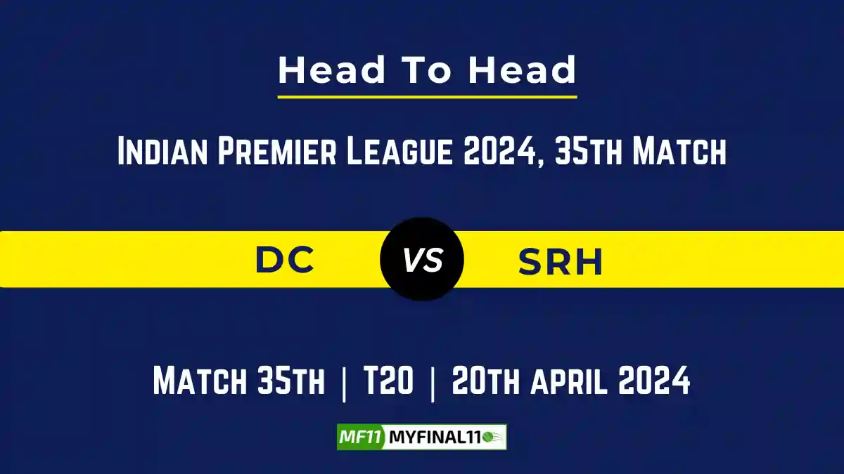 DC vs SRH Player Battle, Head to Head, Player Records Stats IPL 2024, Match 35th
