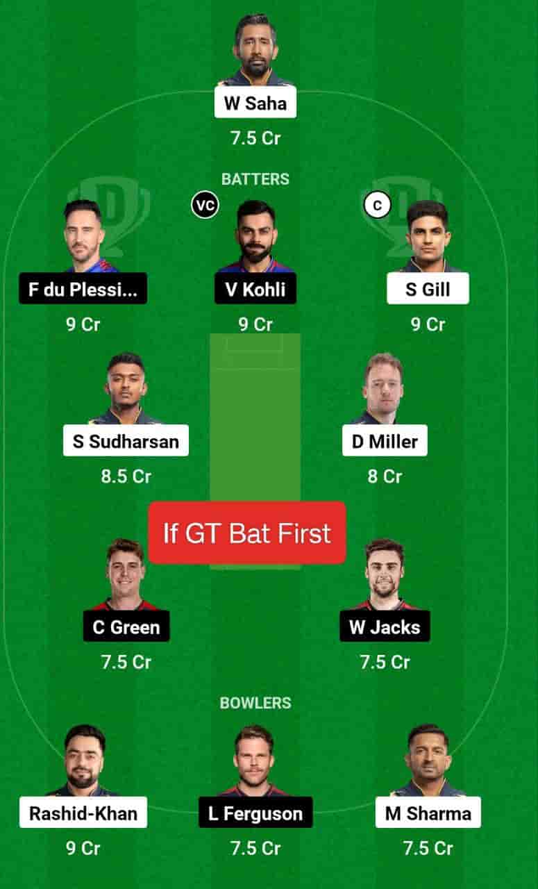 GT vs RCB Dream11 Prediction Today is the 45th T20 Match of the Indian Premier League 2024 (IPL). This match will be hosted at the Narendra Modi Stadium, Ahmedabad, scheduled for the 28th of April, 2024, at 03:30 IST. Gujarat Titans (GT) vs Royal Challengers Bengaluru (RCB) match In-depth match analysis & Fantasy Cricket Tips. Get Venue Stats of the Narendra Modi Stadium, Ahmedabad pitch report