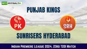 PBKS vs SRH Dream11 Prediction