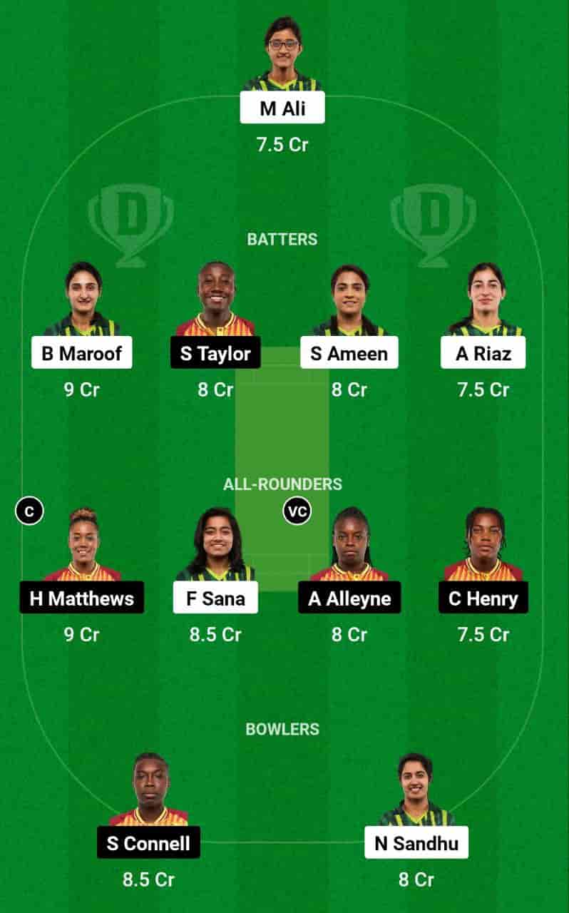 PK-W vs WI-W Dream11 Prediction Today 1st ODI Match of the West Indies Women's tour of Pakistan 2024. This match will be hosted at the National Stadium, Karachi, scheduled for 18th Apr 2024, at 10:00 AM IST. Pakistan Women (PK-W) vs West Indies Women (WI-W) match In-depth match analysis & Fantasy Cricket Tips. Get venue stats for the National Stadium, Karachi pitch report.