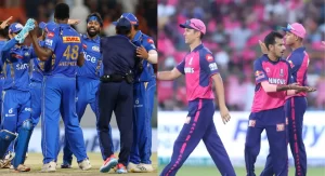 Crucial Clash: Rajasthan Royals vs Mumbai Indians