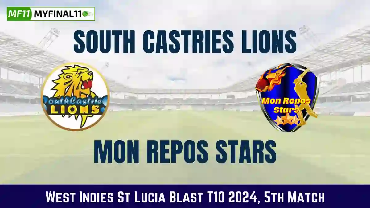 SCL vs MRS Dream11 Prediction: In-Depth Analysis, Venue Stats, and Fantasy Cricket Tips for South Castries Lions vs Mon Repos Stars, 5th T10, West Indies St Lucia Blast T10 [10th Apr 2024]