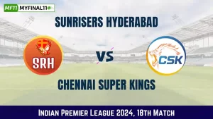 SRH vs CHE Dream11 Prediction