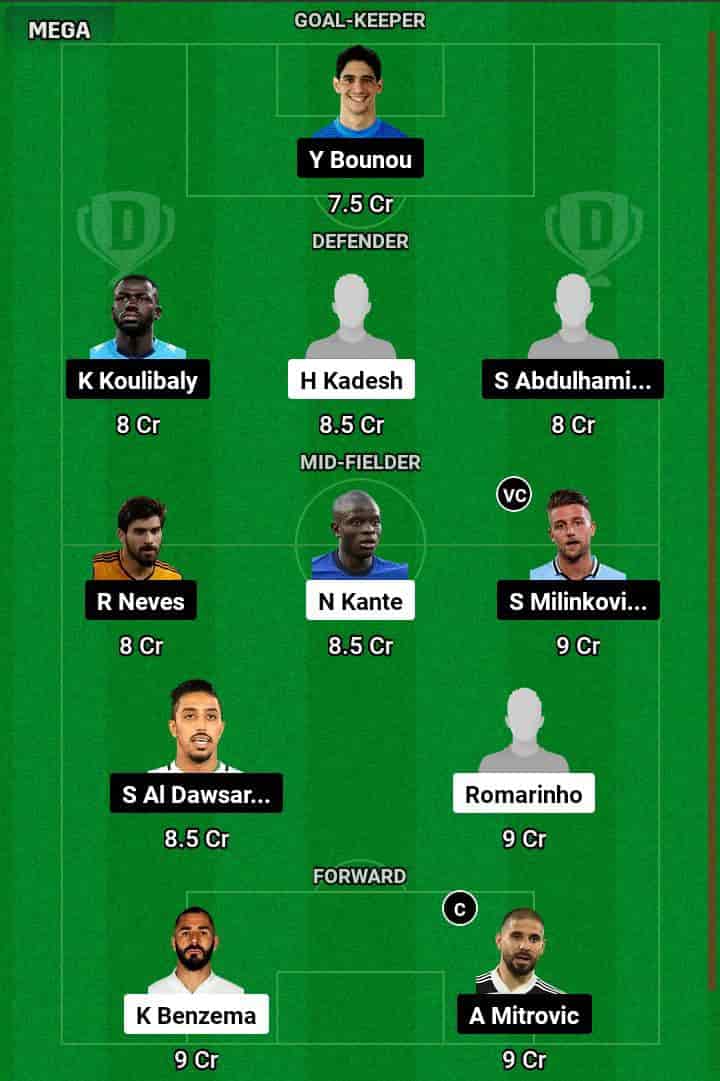 ITT vs HLL Dream11 Prediction, Kings Cup Al Ittihad vs Al Hilal Match