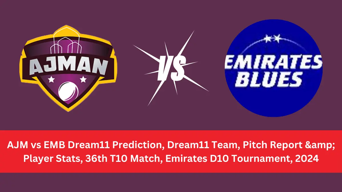 SHA vs ABD Dream11 Prediction Sharjah vs Abu Dhabi Dream11 team SHA vs ABD Player Stats - The 35th T10 match of Emirates D10 Tournament 2024