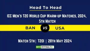 ICC Men's T20 World Cup 2024, Warm-up Matches: BAN vs USA player battle, Head to Head Stats, Records