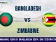 BAN vs ZIM Dream11 Prediction, 2nd T20I: In-Depth Analysis, Venue Stats, and Fantasy Cricket Tips for Bangladesh vs Zimbabwe [5th May 2024]