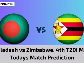 BAN vs ZIM Today Match Prediction, 4th T20I Match: Bangladesh vs Zimbabwe Who Will Win Today Match?