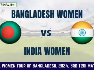 BD-W vs IN-W 3rd T20I Dream11 Prediction: In-Depth Analysis, Venue Stats, and Fantasy Cricket Tips for Bangladesh Women vs India Women [2nd May 2024]