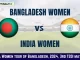 BD-W vs IN-W 3rd T20I Dream11 Prediction: In-Depth Analysis, Venue Stats, and Fantasy Cricket Tips for Bangladesh Women vs India Women [2nd May 2024]