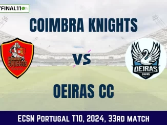 CK vs OEI Dream11 Prediction, Pitch Report, and Player Stats, 33rd Match, ECSN Portugal T10, 2024