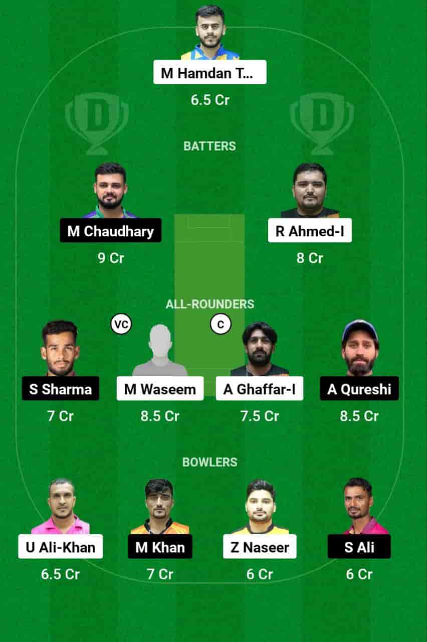 EMR vs FUJ Dream11 Prediction Emirates Red (EMR ) vs Fujairah (FUJ) Dream11 team EMR vs FUJ Player Stats - The 7th T10 match of Emirates D10 Tournament 2024 will begin on Tuesday, 21st May 2024. The match will be hosted at Malek Cricket Stadium 1, Abu Dhabi, at 09:00 PM IST. 