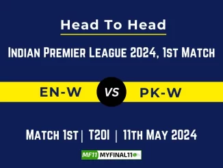 EN-W vs PK-W Player Battle, Head to Head, Player Records Stats IPL 2024