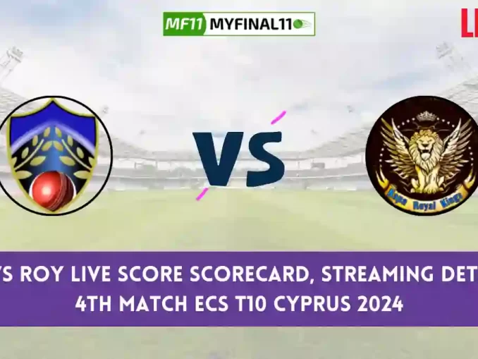 EVE vs ROY Live Score, ECS T10 Cyprus 2024, Everest vs Royal CC Live Cricket Score & Commentary - 4th Match