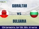 GIB vs BUL Dream11 Prediction, Pitch Report, and Player Stats, 1st Match, ECN Continental Cup T20I 2024