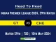 GT vs CHE Head to Head, player records, and player Battle, IPL 2024 [10th May 2024]