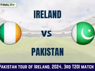 IRE vs PAK Dream11 Prediction: In-Depth Analysis, Venue Stats, and Fantasy Cricket Tips for Ireland vs Pakistan, 3rd T20I [14th May 2024]