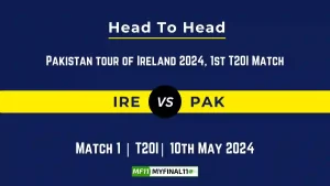 IRE vs PAK Head to Head, IRE vs PAK player records, IRE vs PAK player Battle, and IRE vs PAK Player Stats, IRE vs PAK Top Batsmen & Top Bowlers records for the upcoming match of the Pakistan tour of Ireland 2024, 1st T20I Match, which will see Ireland taking on Pakistan, in this article, we will check out the player statistics, Furthermore, Top Batsmen and top Bowlers, player records, and player records, including their head-to-head records