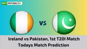 Ireland (IRE) and Pakistan (PAK) will face off in their next match. Who will win the 1st T20I Match of the Pakistan tour of Ireland 2024? Find out in the IRE vs PAK Today Match Prediction. The cricket match between Ireland and Pakistan will be held on Friday, May 10th, at the Venue Castle Avenue, Dublin