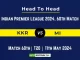 KKR vs MI Player Battle, Head to Head, Player Records Stats IPL 2024
