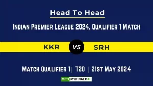 KKR vs SRH player battle, Head to Head Stats, Records for Qualifier 1 Match of IPL 2024