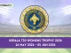 Kerala T20 Womens Trophy Live Score, Matches, scorecard, results, points table 2024