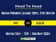 MI vs KKR Player Battle, Head to Head, Player Records Stats IPL 2024, Match 51st