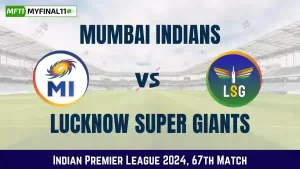 MI vs LKN Dream11 Prediction, In-Depth Analysis, Venue Stats - 67th Match IPL 2024