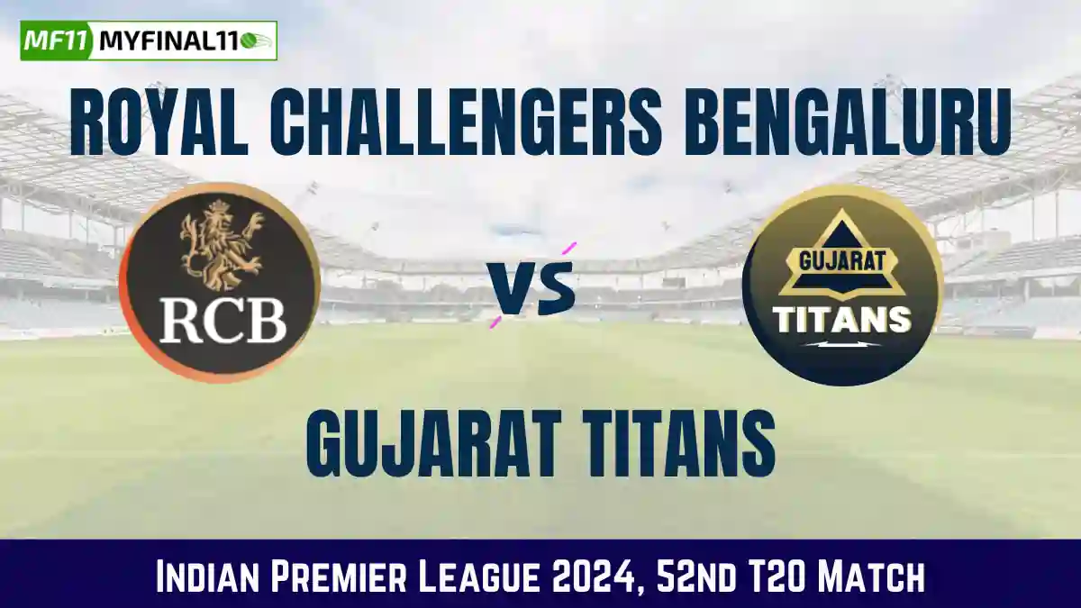 RCB vs GT Dream11 Prediction