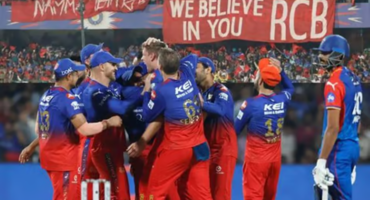 RCB Secures Victory Against Delhi Capitals at Home