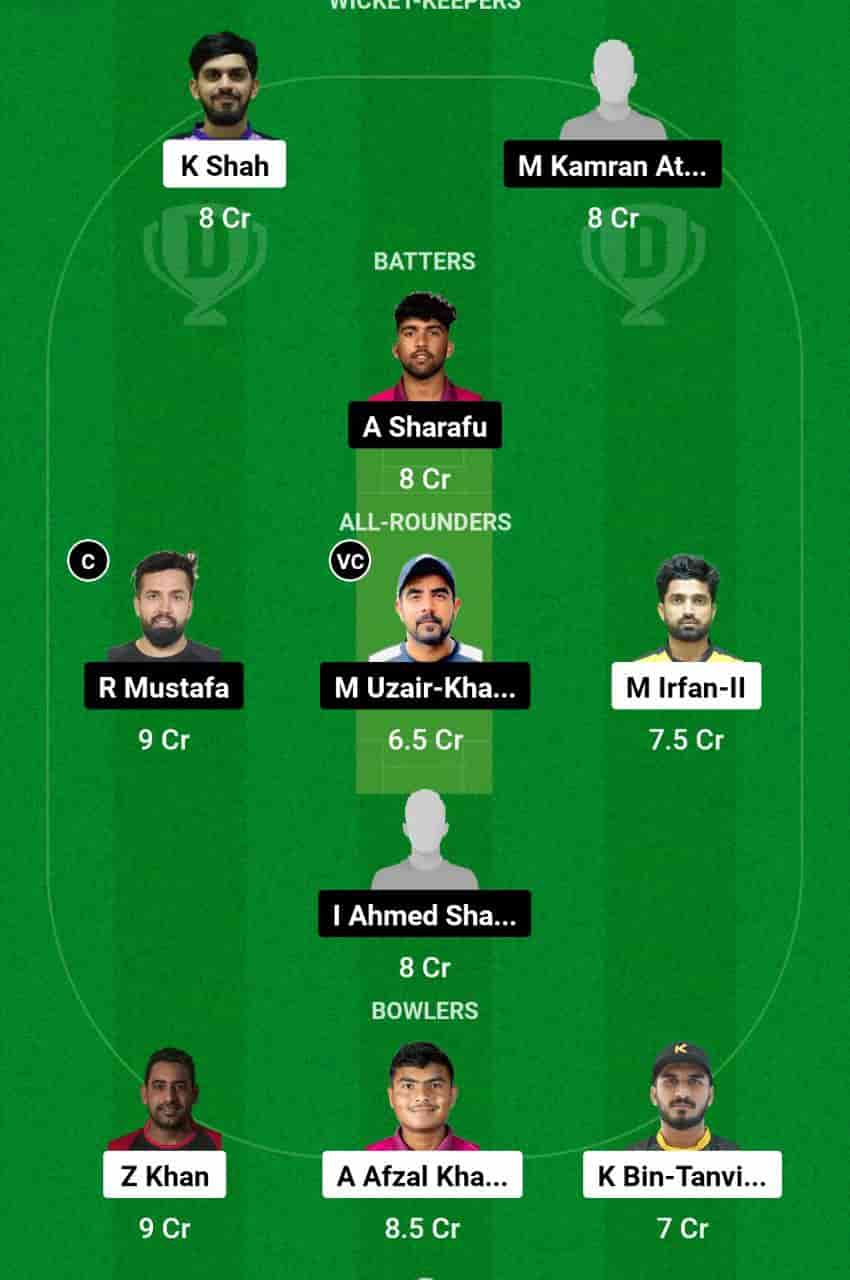 SHA vs ABD Dream11 Prediction Sharjah (SHA) vs Abu Dhabi (ABD ) Dream11 team SHA vs ABD Player Stats - The 13th T10 match of Emirates D10 Tournament 2024 will begin on Thursday, 22nd May 2024. The match will be hosted at Malek Cricket Stadium 1, Abu Dhabi, at 04:30 PM IST. 