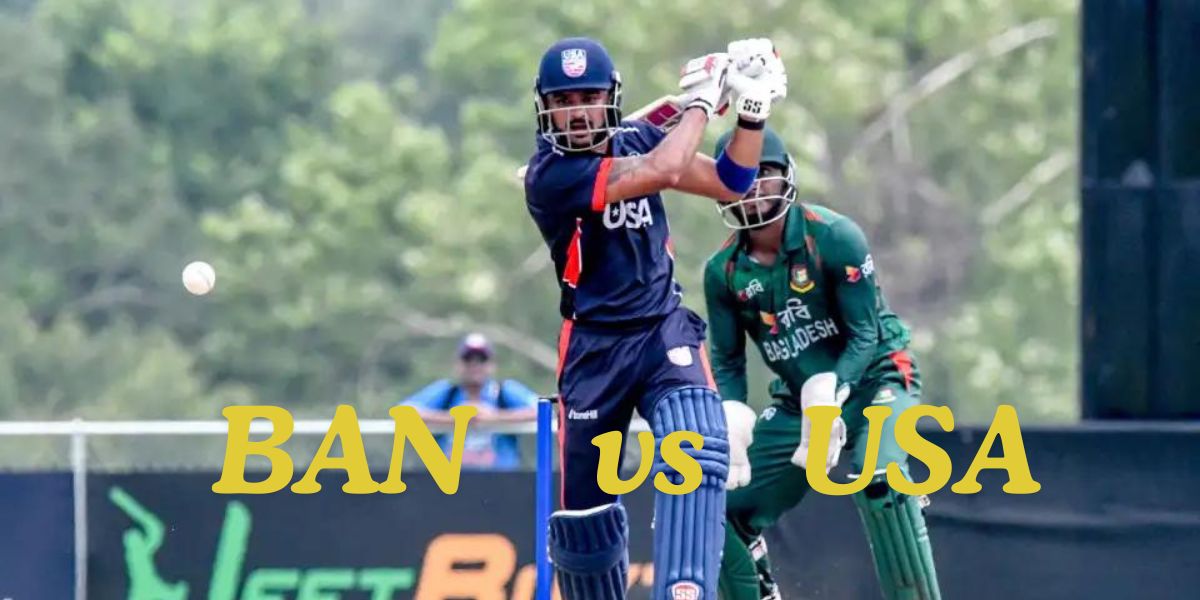 BAN vs USA Dream11 Prediction, Dream11 Team, Pitch Report & Player Stats, T20 Match,